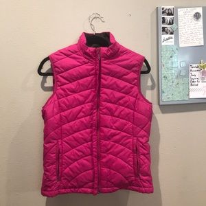 Lands End Pink Vest